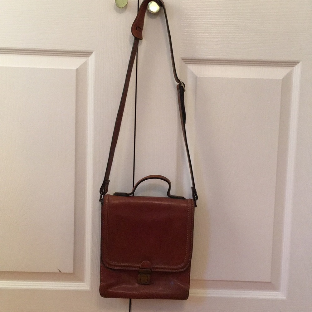Vintage Italian satchel - Picture 1 of 8
